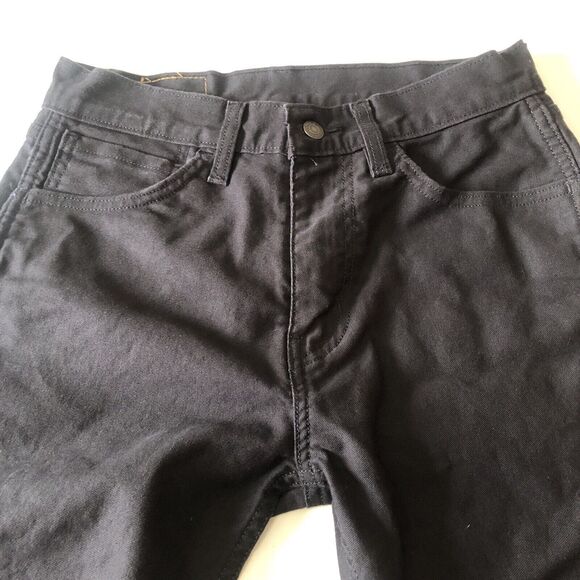 Levi's Jeans Mens 29x28 Workwear Fit Straight Leg Black Wash - Picture 14 of 16